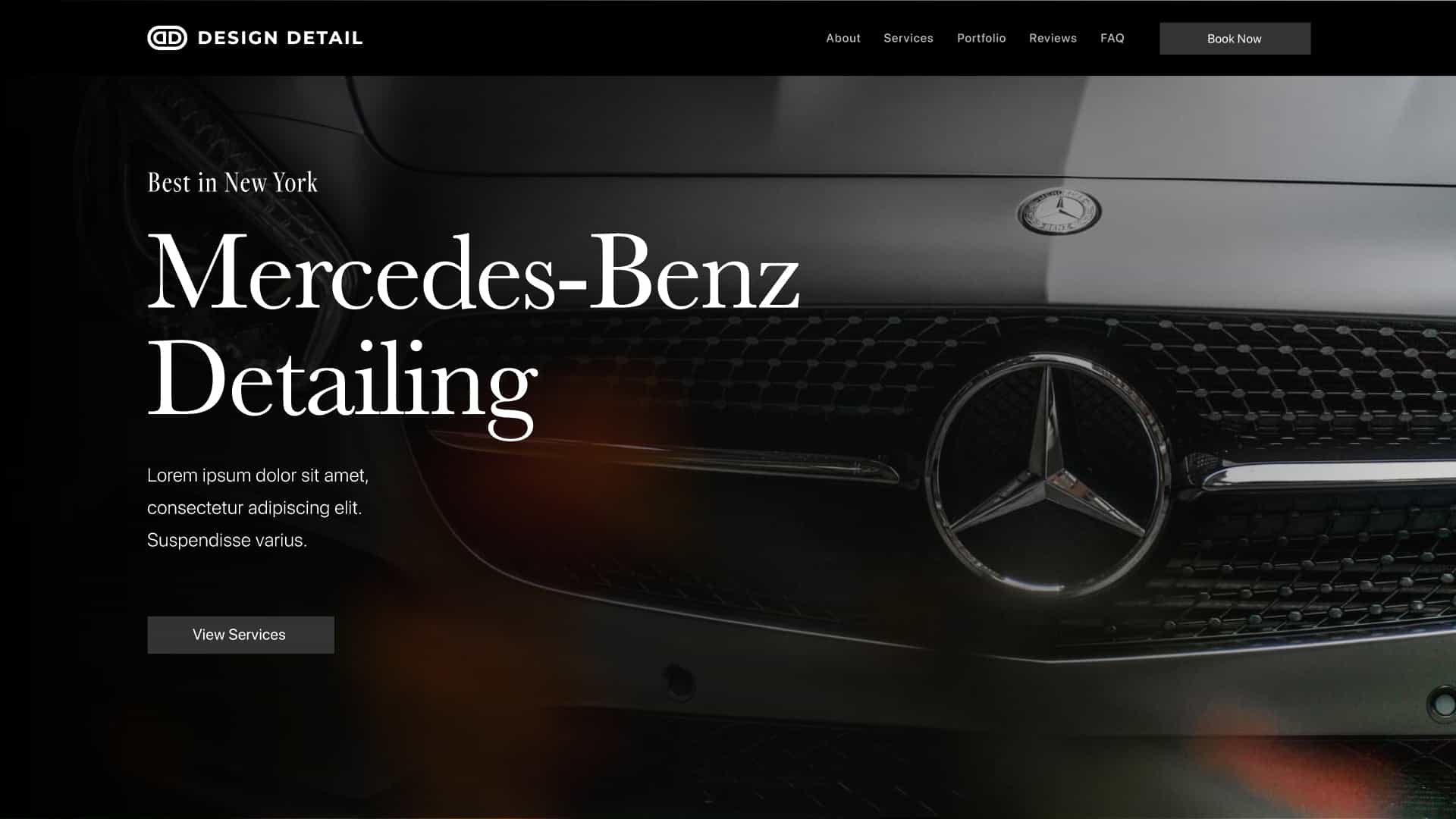 A mercedes benz inspired version of the layout